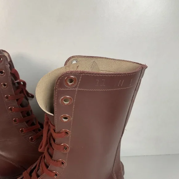Vintage Vietnam War Brown Jump Boots | Cap Toe | Paratrooper | 11 N - Picture 16 of 16